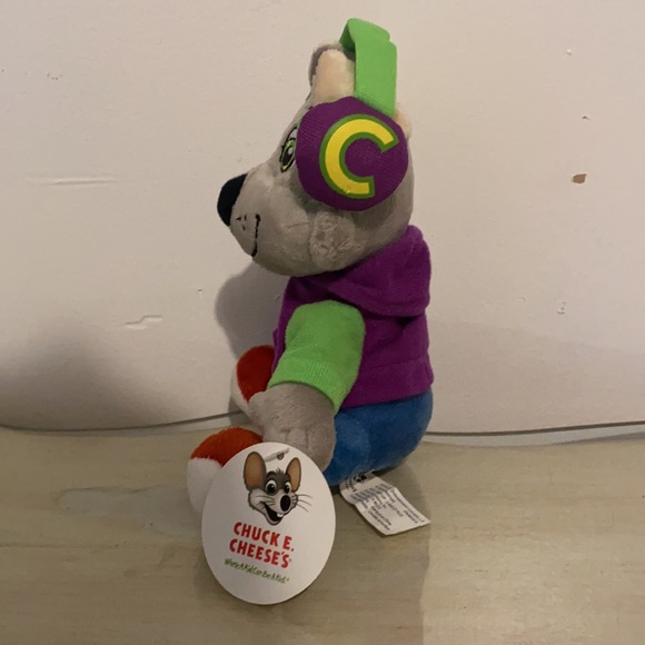 Chuck E. Cheese Stuffed Animal Toy - Picture 3 of 7